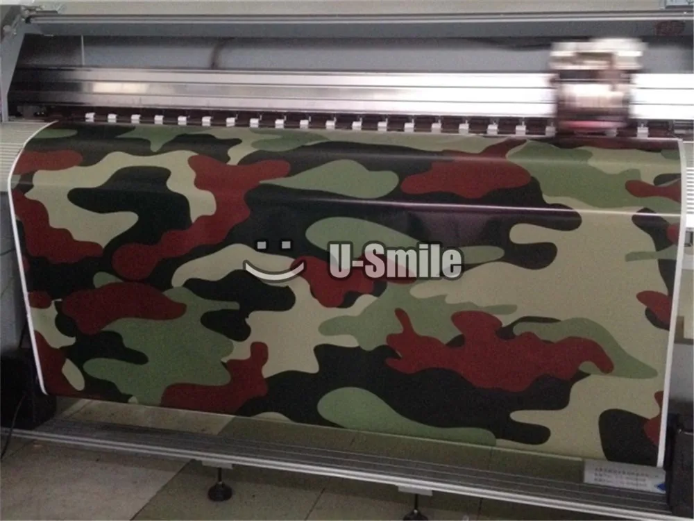 Джамбо черный красный джунгли камуфляжная виниловая обертка наклейка бомба