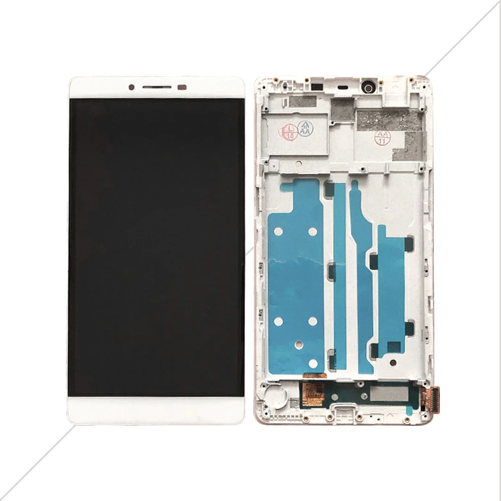 Замена для OPPO R7 plus ЖК-дисплей проверенный сенсорный экран с рамкой дигитайзер сборка завод OEM 6,0 дюймов Whit