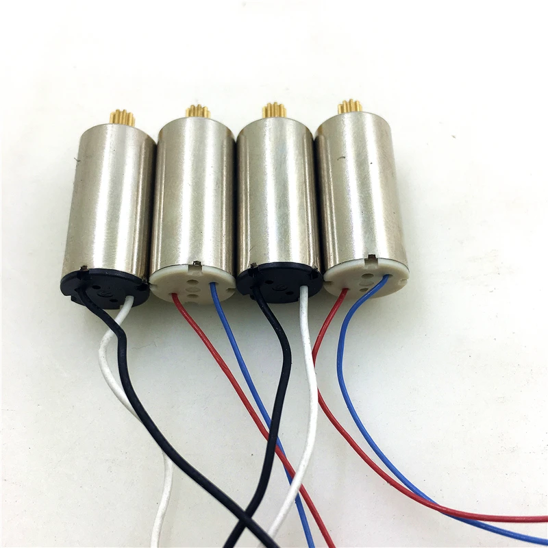 Двигатель для квадрокоптера SJR/C SJRC S20 S20W запасные части дрона 4 шт./компл.