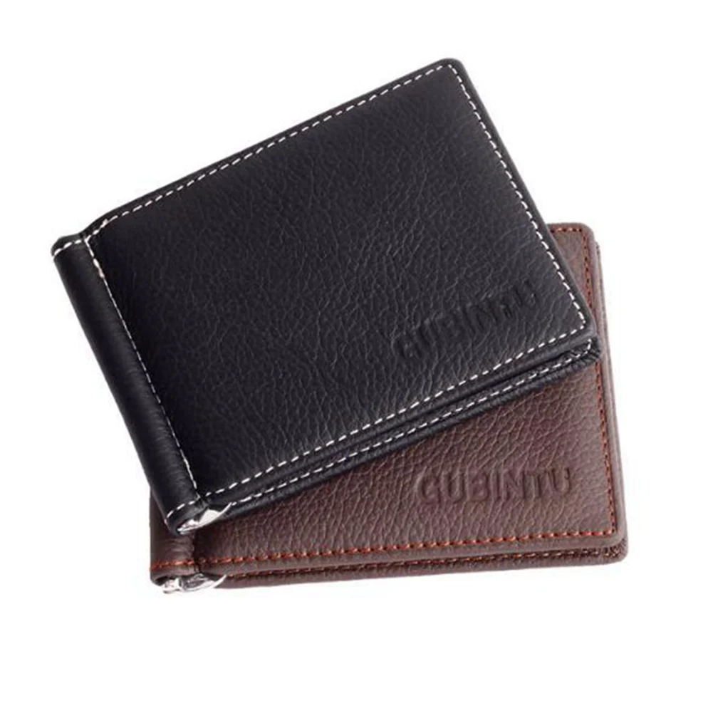 GUBINTU бренд для мужчин Мини молния кредитной карты ID Монета держатель зажим денег