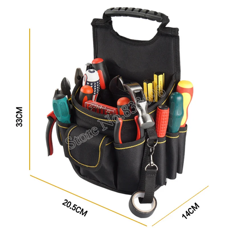 Сумка на пояс для мультиметра электрика ручной органайзер инструментов мужской