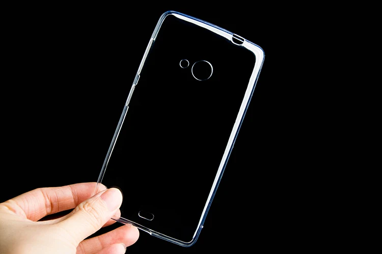 0 3 мм ультра тонкий прозрачный мягкий ТПУ чехол для Nokia Lumia 535 задняя крышка чехлы