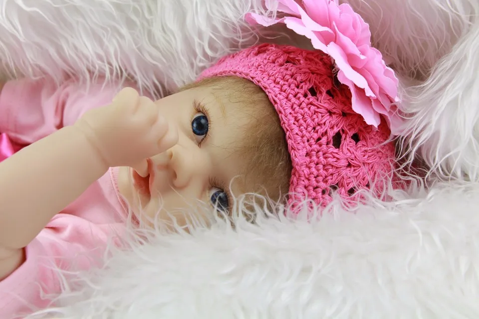 Bebes reborn 22 &quot55 см мягкие силиконовые куклы игрушки для девочек детские подарочные