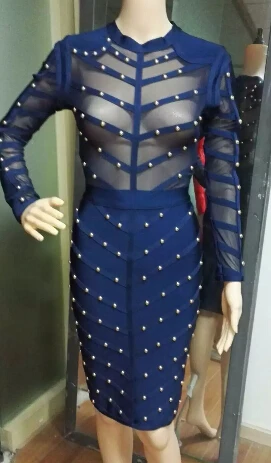 Женское Сетчатое платье красное розовое синее зеленое коричневое с длинным