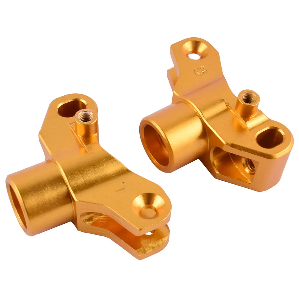 2 шт. сплав Алюминиевый задний хаб Перевозчик (L/R) для Rc хобби модель автомобиля 1:10