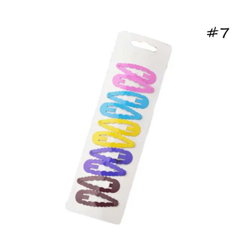 10 шт. Высокое качество печать оснастки заколки для волос детей девочек Твердые