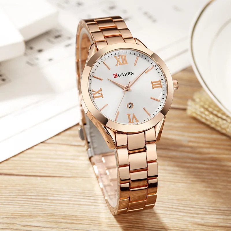 Stainless Stee Gold Watch Women Watches Ladies Women's Bracelet Female Clock Relogio Feminino Montre Femme Curren | Наручные часы
