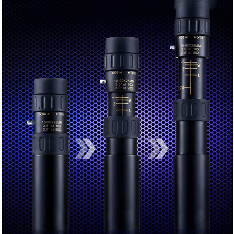 

Новинка 2014, полностью металлический Телескопический 10-90x25 Мини HD карманный Монокуляр Mi Ni, телескоп высокой четкости, бесплатная доставка, шт...