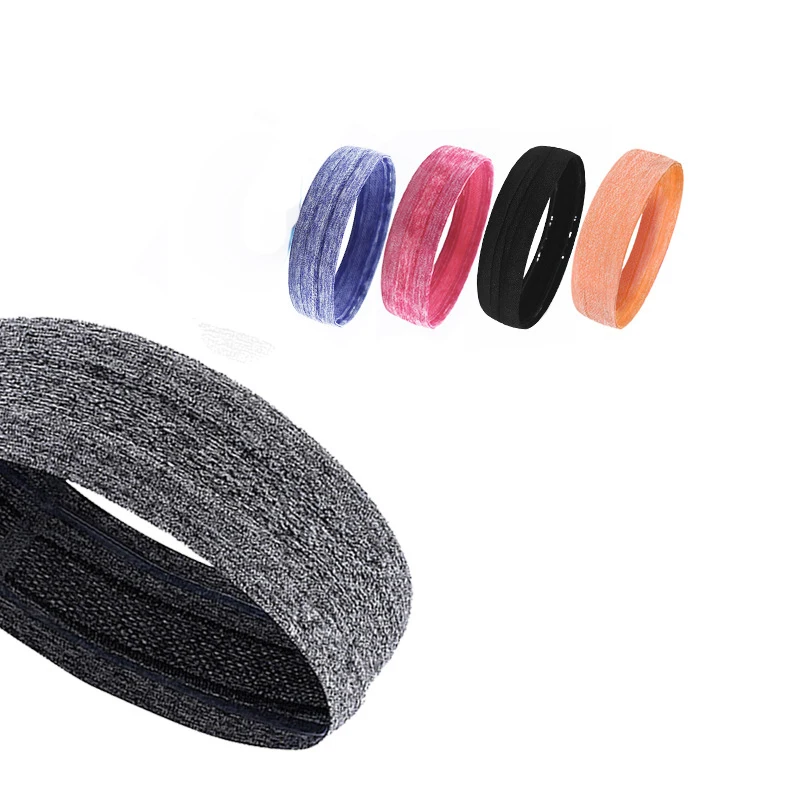 Спортивная повязка на голову для бега йоги фитнеса дышащая противоскользящая