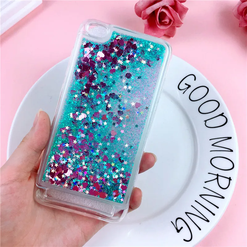 Жидкий чехол для Xiaomi Redmi 6A чехол для Coque Xiomi Xiaomi Redmi 6 6A 5A 4A 4X 7A Чехлы Блестящий силиконовый мягкий чехол Etui