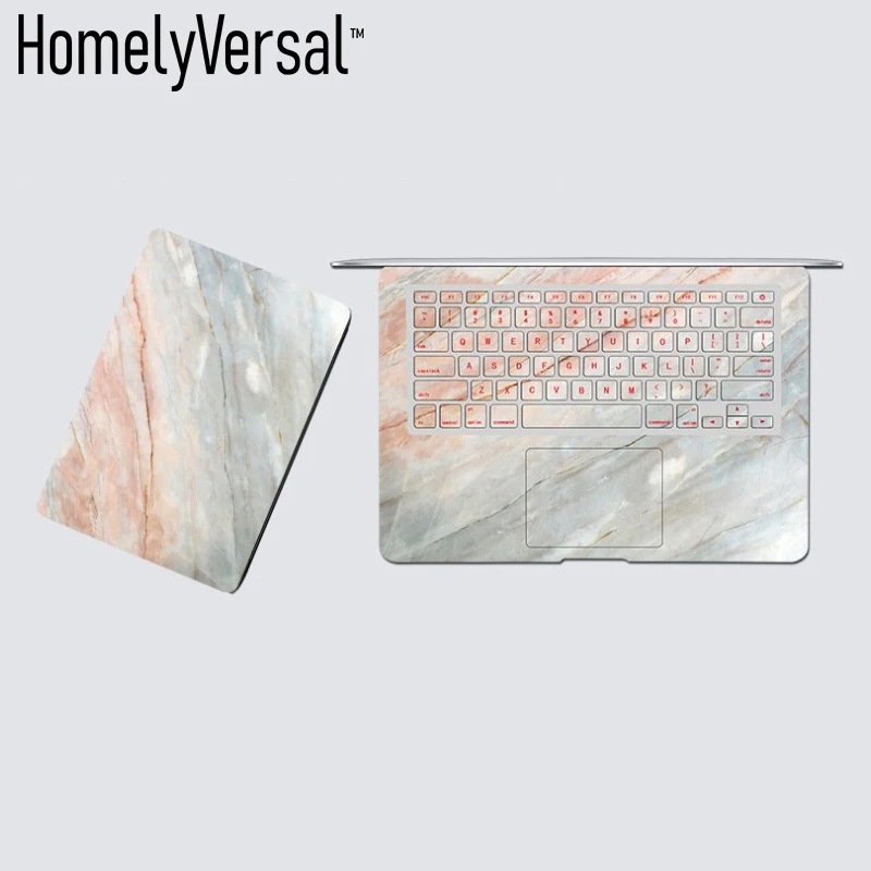 Забавная симпатичная трехсторонняя наклейка для ноутбука Macbook air pro retina 11 13 15 17