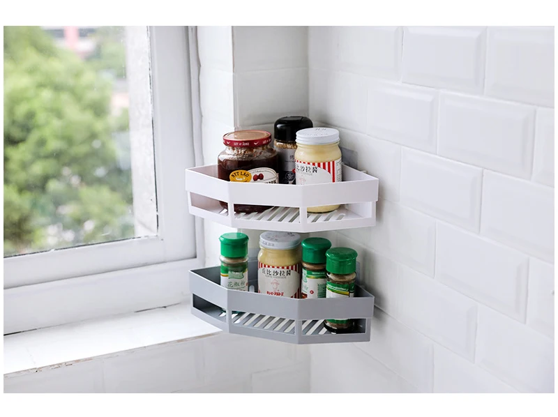 Стойка для хранения без ударов, угловая полка для ванной комнаты, настенная стойка для хранения штатива, держатель