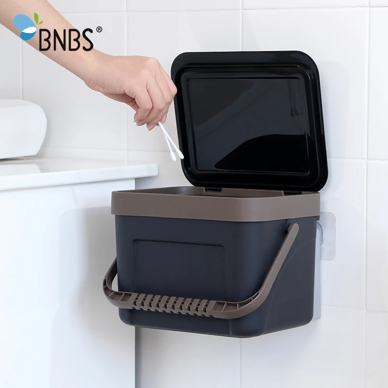 Мусорное ведро BNBS Кухонное настенное мусорное Подарочный мусорный мешок для