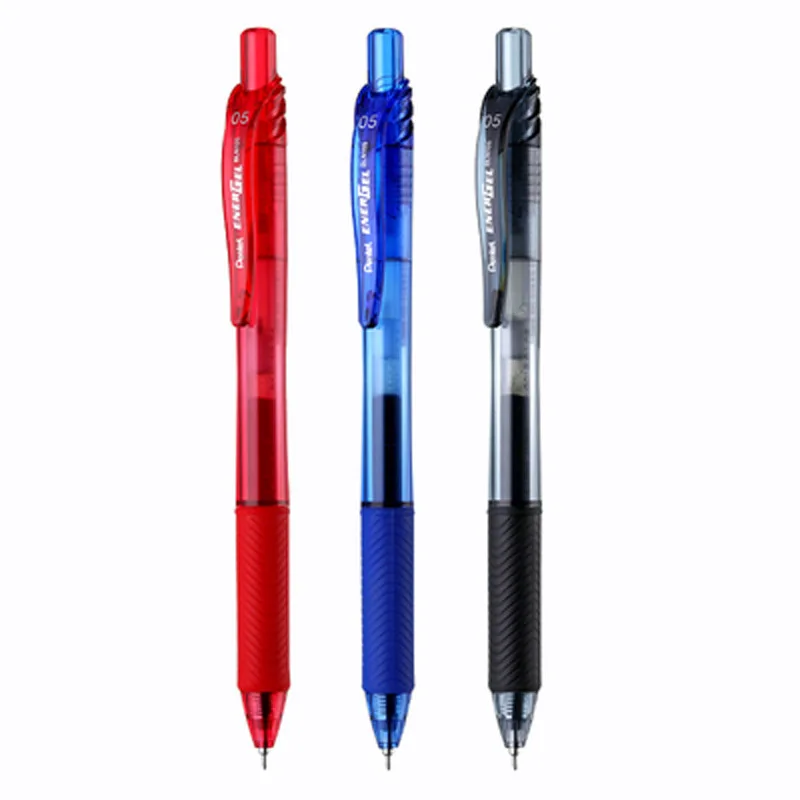 Pentel нейтральная ручка 1 шт. рандомная черная для быстрой сушки осмотра подписи 0 5