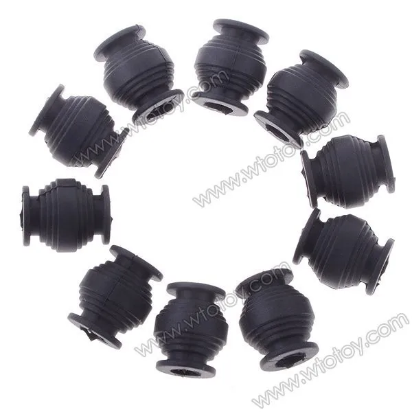 10 шт./лот высокой упругой Антивибрационная резиновый мяч демпфер двойной