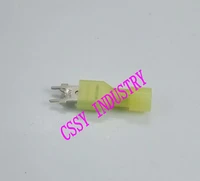 200piecebag with locating double crimp nylon full insulating female circuit board inserting terminl 16 14awg1 5 2 5mm2