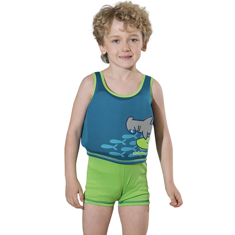 Спасательный жилет для детей от 2 до 6 лет Детская Спасательная куртка с принтом