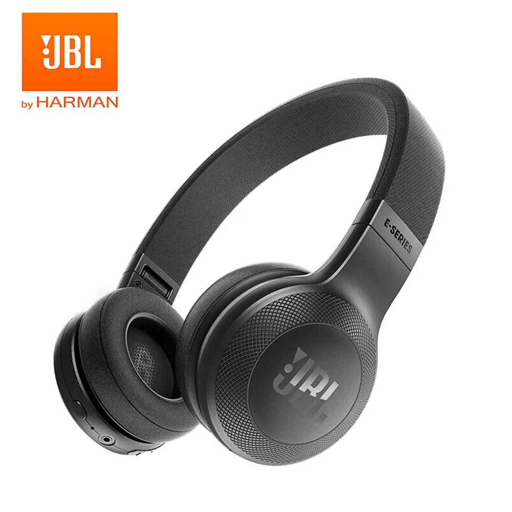 JBL E55BT Bluetooth беспроводные наушники портативная складная гарнитура над ухом Стерео HIFI музыка с микрофоном Auriculares гарнитура - Color: Black