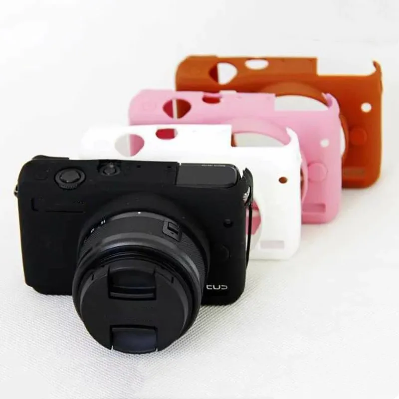 Новый легкий чехол для Canon EOS M10 силиконовая сумка фотоаппарата защитный корпуса 4