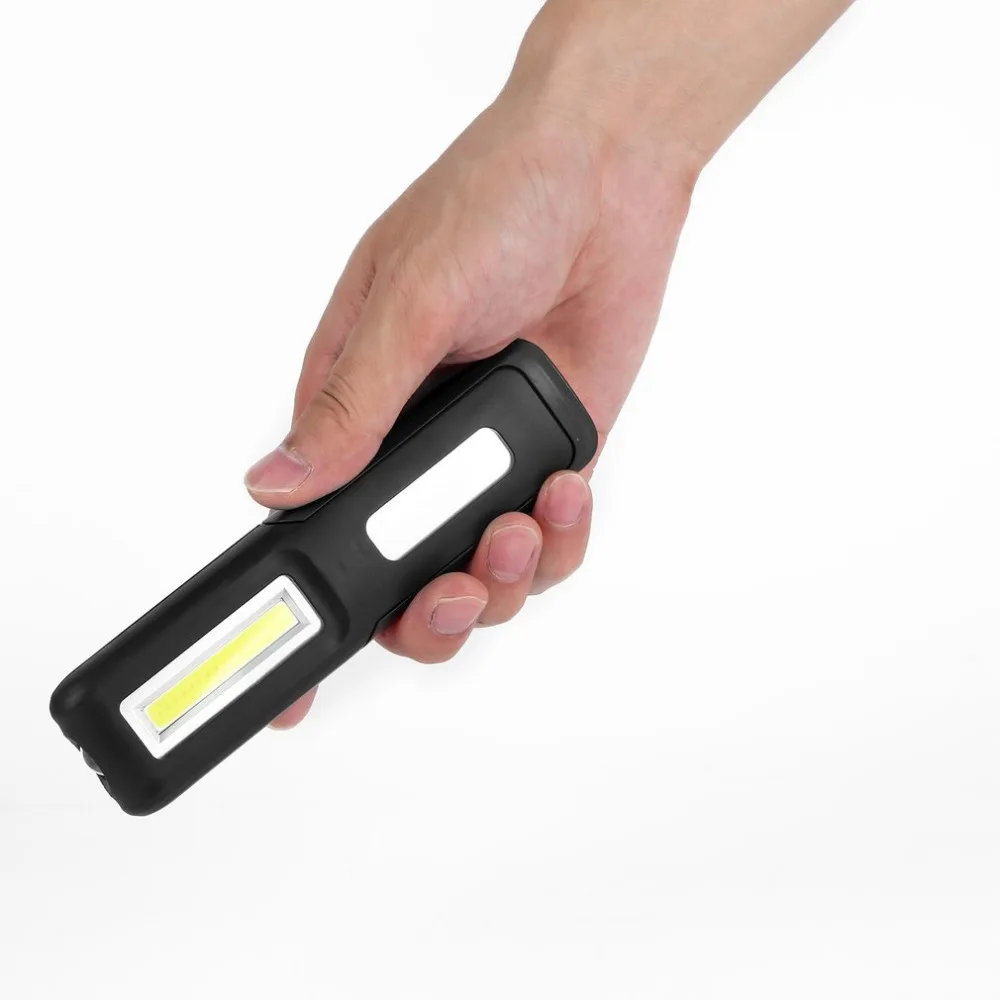 Перезаряжаемый COB рабочий светильник USB зарядка ESEN99 емкость батареи может быть отображена сильный магнит COB светильник для дома, кемпинга, улицы