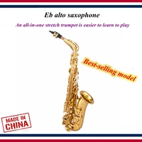 best selling saxophone designed for beginners high quality beginners profession eb alto saxophone popular style