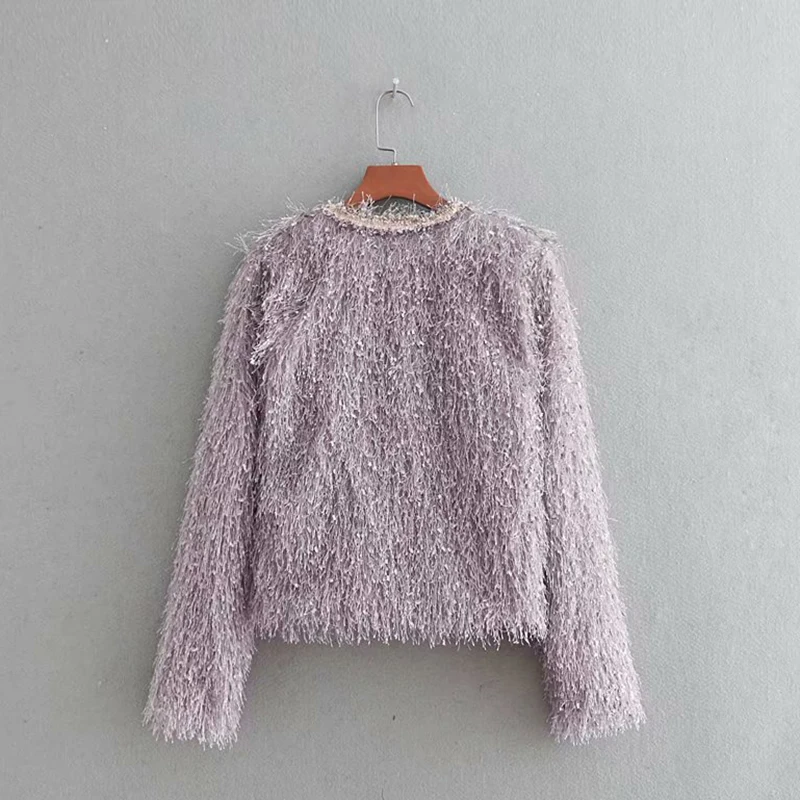 

women faux fur coat fashion warm jacket