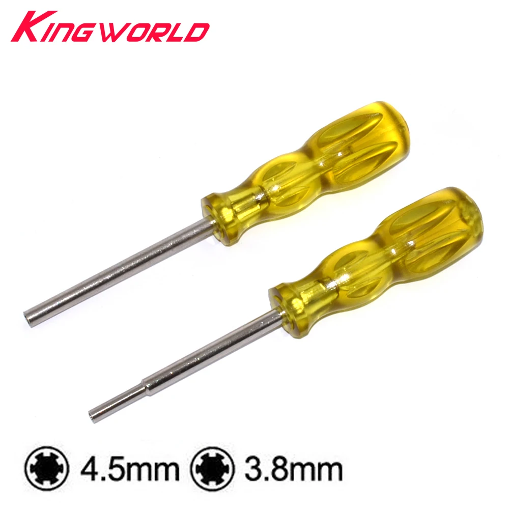 

1sets 3.8mm 4.5mm Screwdriver Bit Screw Driver GameBit with Handle for N-ES S-NES N-GC for SEGA Game Cartridge