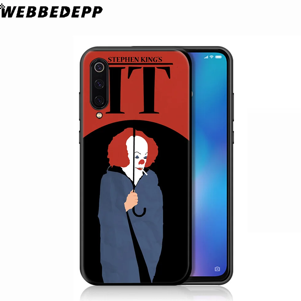 Мягкий чехол WEBBEDEPP Stephen King It для Xiaomi Mi 9T 9 8 SE 6 A1 A2 A3 Lite MiA1 MiA2 MiA3 F1 MAX 3 Mi8 CC9E CC9 |