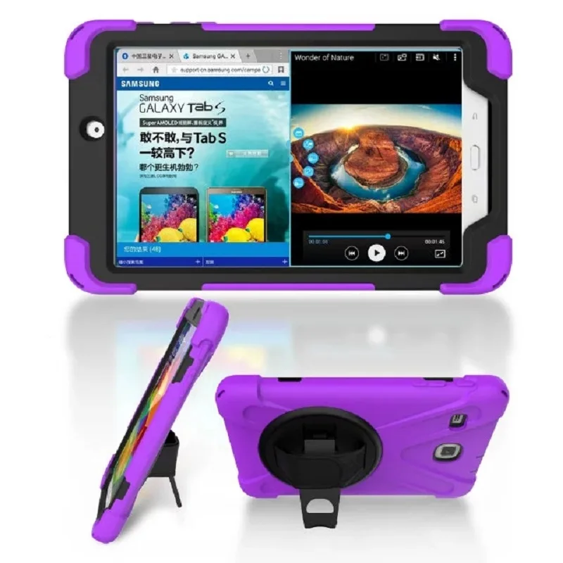 Чехол для samsung Tab E T377V сверхмощный противоударный Гибридный чехол T377P|cover for samsung|cover