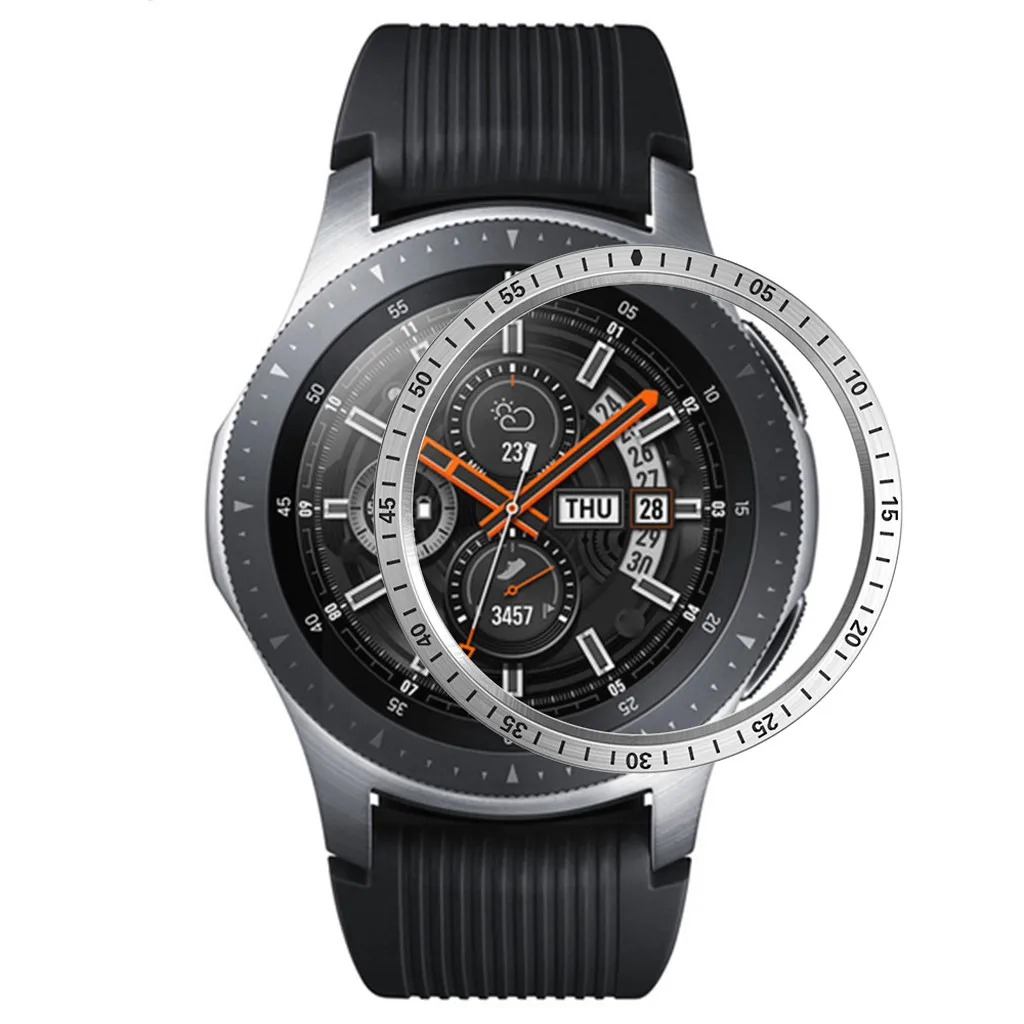 Модные украшения для часов Аксессуары Samsung Galaxy Watch 46 мм Безель клейкая крышка