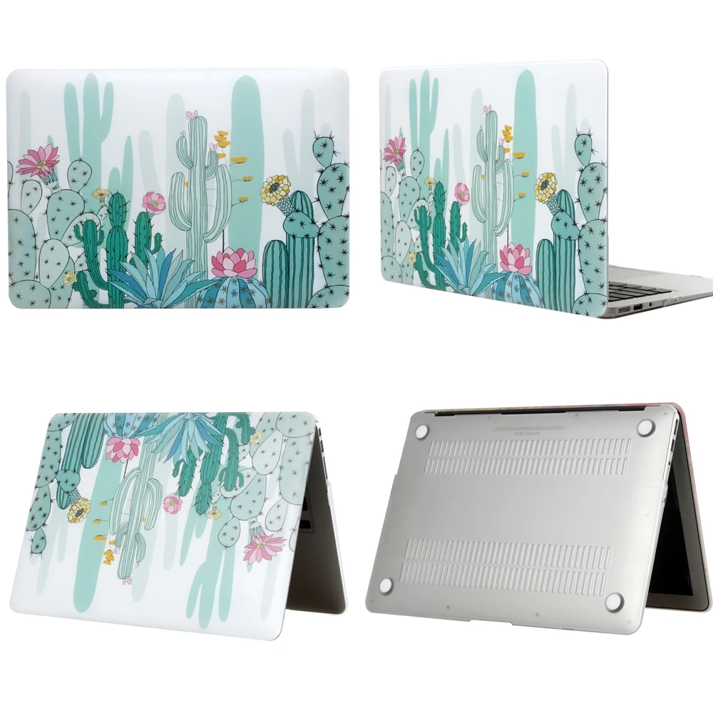 Цветной чехол для ноутбука Apple macbook Air Pro retina 11 12 13 15 для Mac 13,3 Новинка Pro 16 дюймов с сенсорной панелью+ чехол для клавиатуры