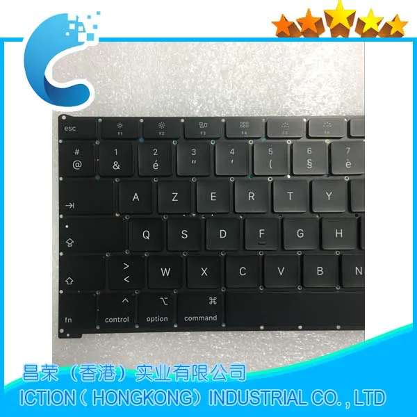 Совершенно новая A1932 Azerty раскладка клавиатуры FR для Apple Macbook Air 13 3 дюйма клавиатура