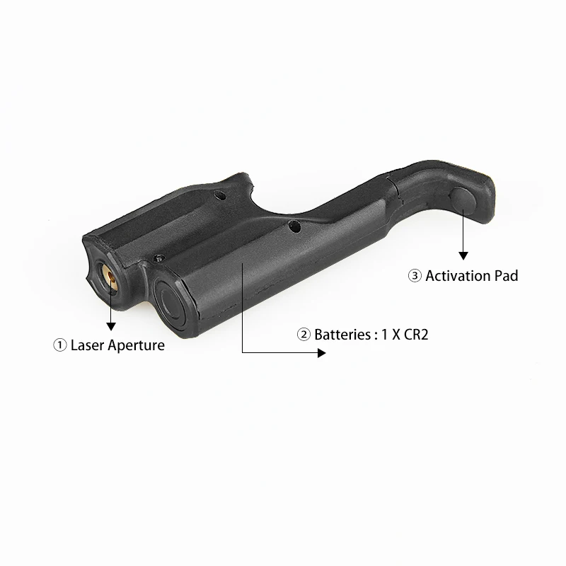 Тактический зеленый лазерный прицел PPT подходит для 1911 Smith & Wesson компактных Рам