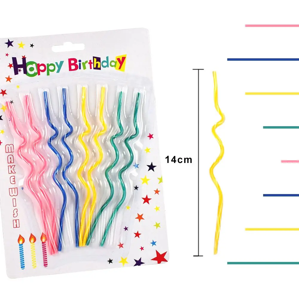 24pcs/Box Birthday Candle For Cake Candele Torta Photophore Cierge Magique Velas De Cumpleanos Bougie Anniversaire Decorativa |