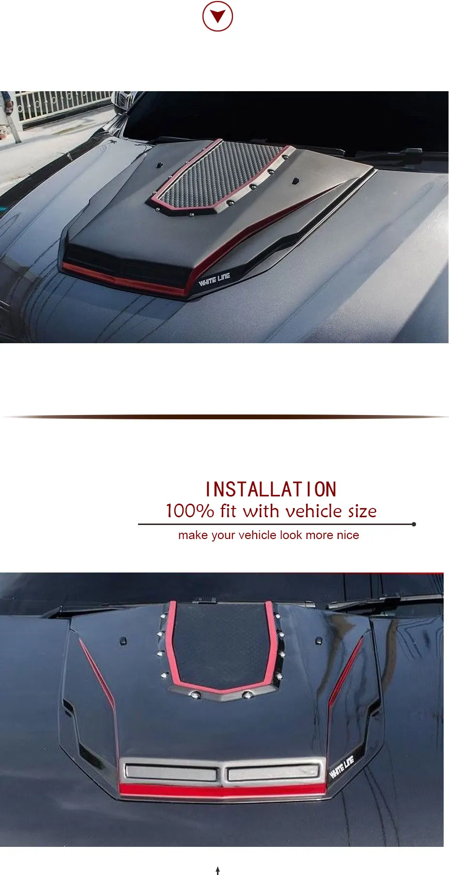 ABS капот совок капюшон для Mazda Bt50 2012 2013