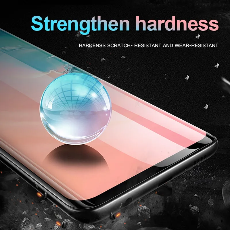 Полное покрытие гидрогель пленки на для samsung Galaxy S10 S9 S8 плюс Экран протектор фильм