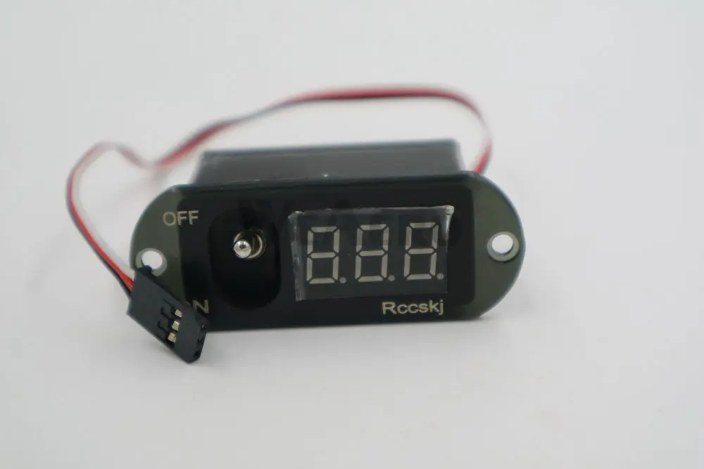 

Oval Voltmeter with Switch for NEW Servo Distribution Circuit Board