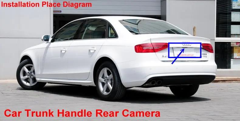 Автомобильный номерной знак света Камера для Audi A4L A8L Q3 A5 Q5 S5 2013 /заднего вида камера заднего вида Камера/HD CCD Ночное видение