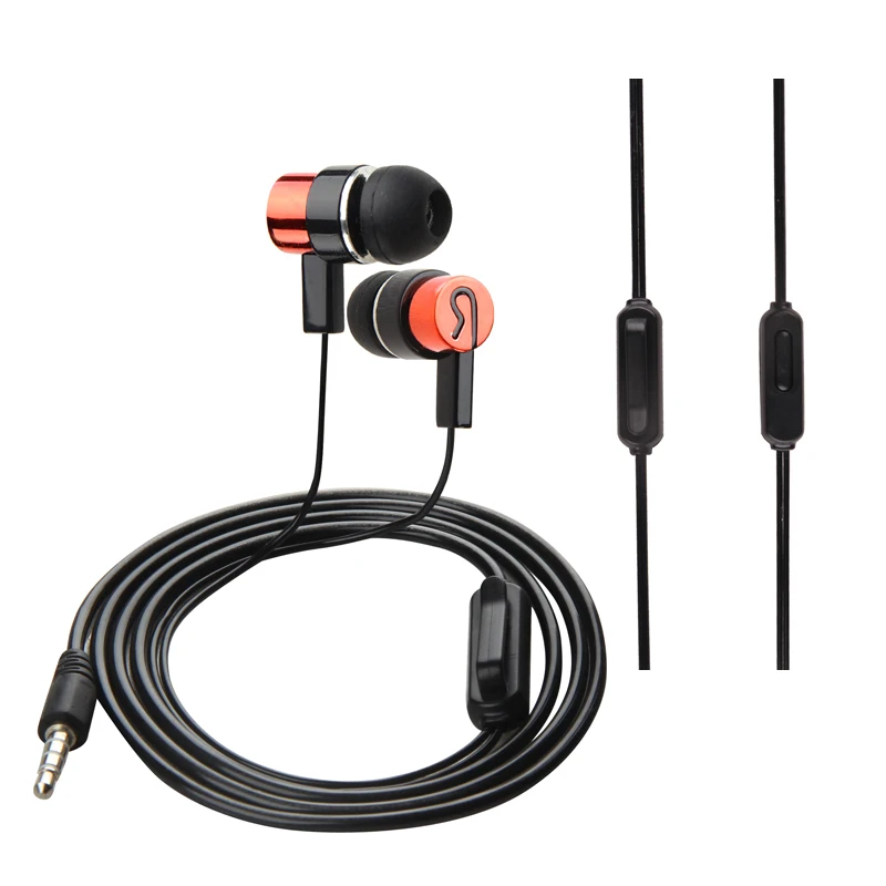 TORTOYO Mini In Ear спортивные музыкальные наушники с микрофоном 3 5 мм проводные для iPhone 6