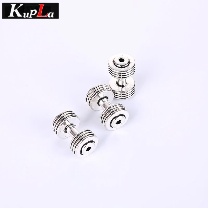 Kupla антикварные металлические бусины в виде гантелей и сделай сам ювелирные