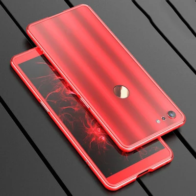 Роскошный брендовый Алюминиевый металлический бампер для Smartisan Nut Pro 2 S, металлические Чехлы в форме колонки, рамка для Smartisan Nut Pro2S - Цвет: red and silver