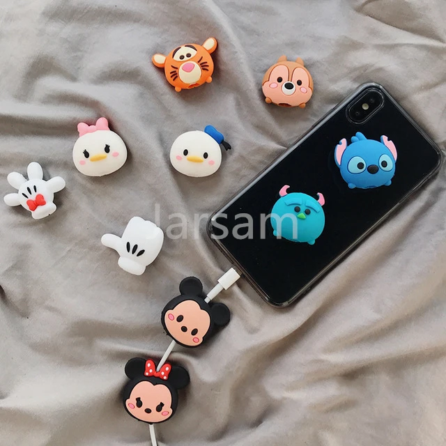 Симпатичная защита кабеля для передачи данных защитная крышка iPhone зарядный