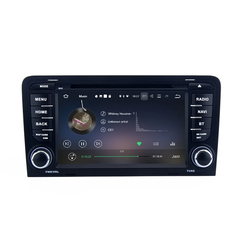 Четырехъядерный Android 7 1 автомобильный dvd gps плеер для audi A3 S3 с 2G RAM + 16G ROM USB wifi 4G RDS