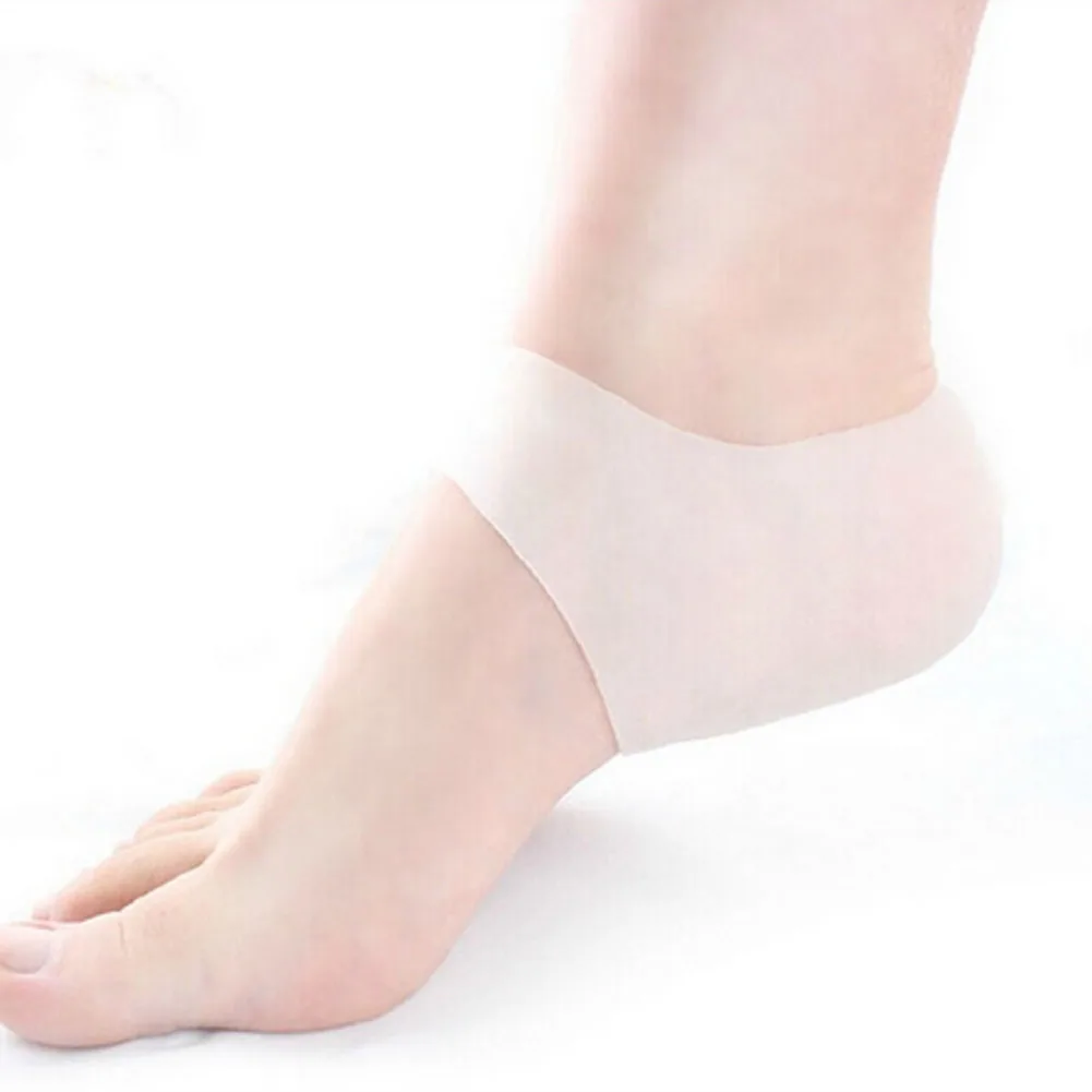 1 пара защитный силиконовый подошвенный Fasciitis пятки лодыжки гель поддержка