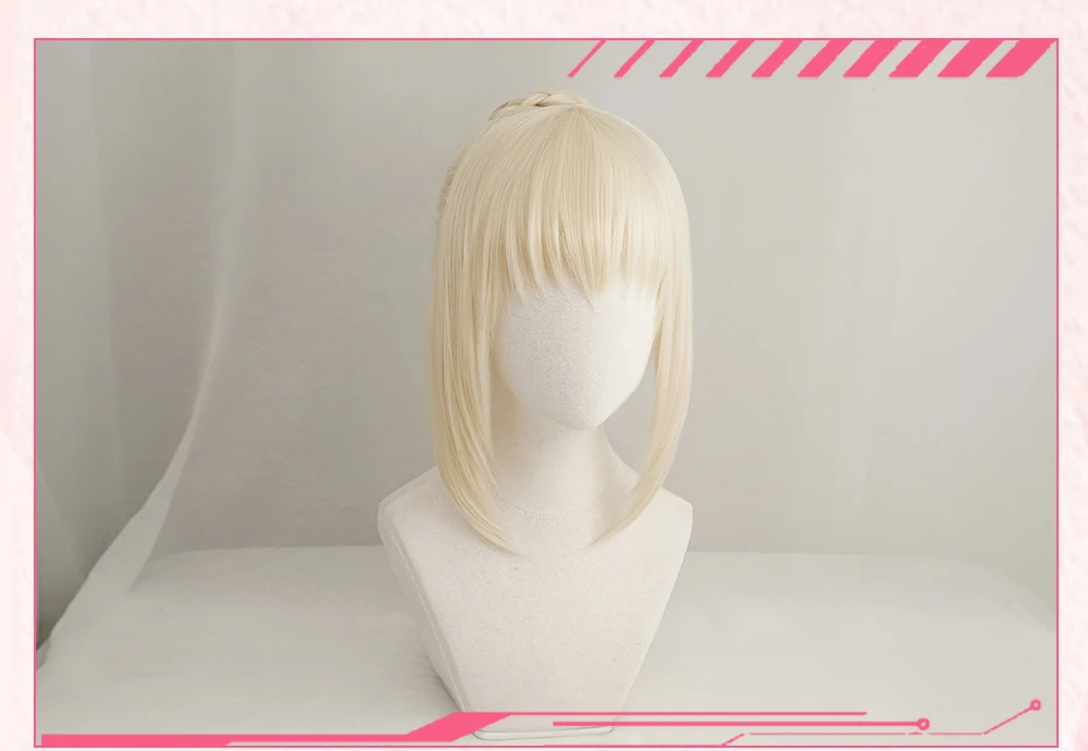 AniHut Alter Saber парик Fate Grand Order косплей парик аниме Fate Stay Night Косплей волосы синтетические термостойкие женские волосы Fate