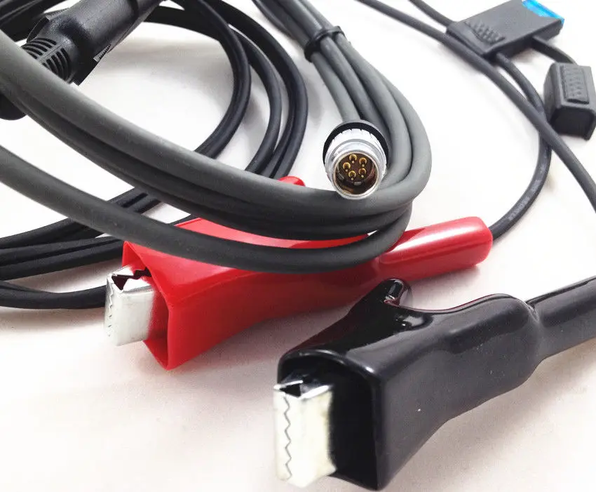 

5PCS NEW External Power Cable with alligator clips for TOPCON GPS to PDL HPB