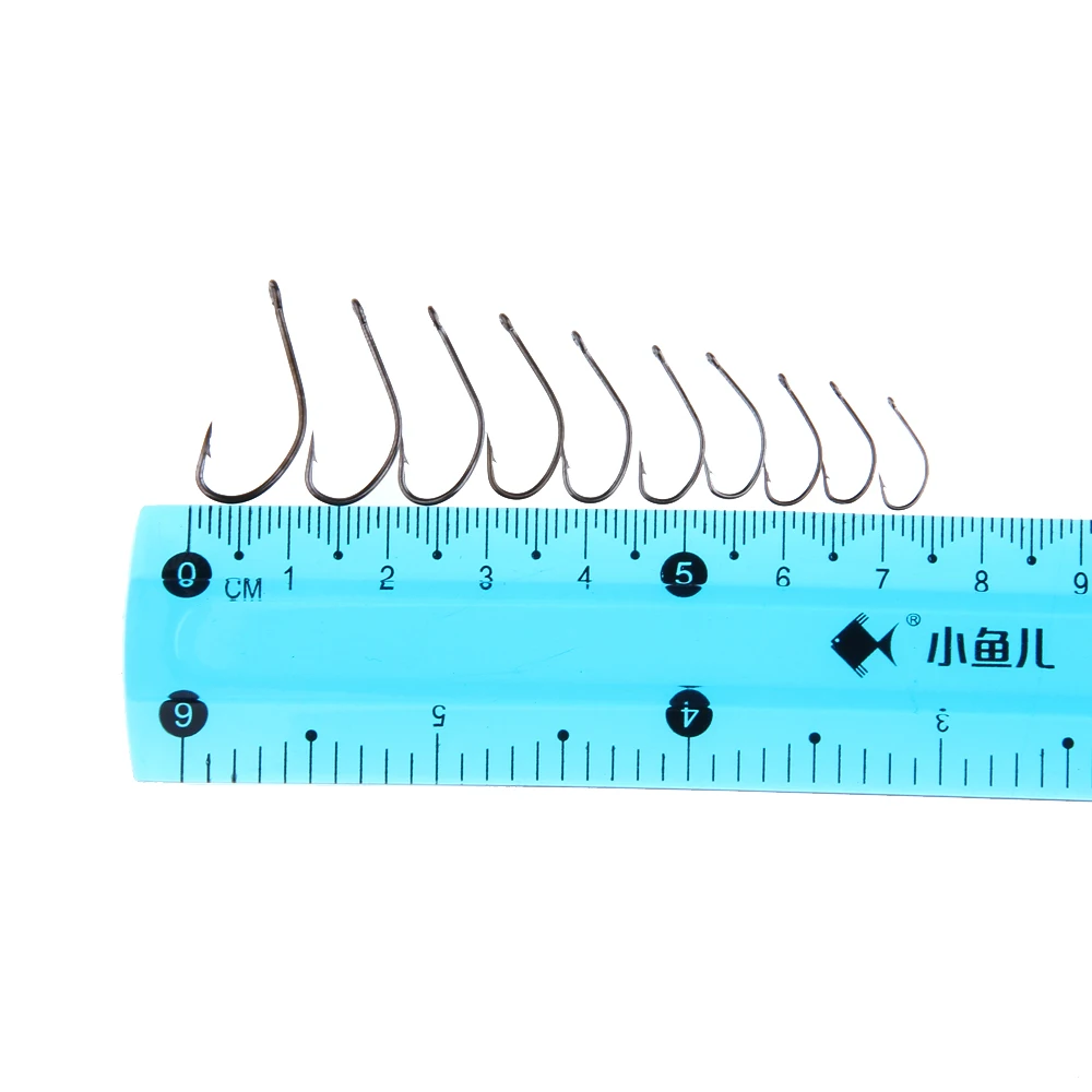 FISH KING KATANA Cottus 50 шт./лот Size3 Size12 рыболовный крючок из углеродистой стали с