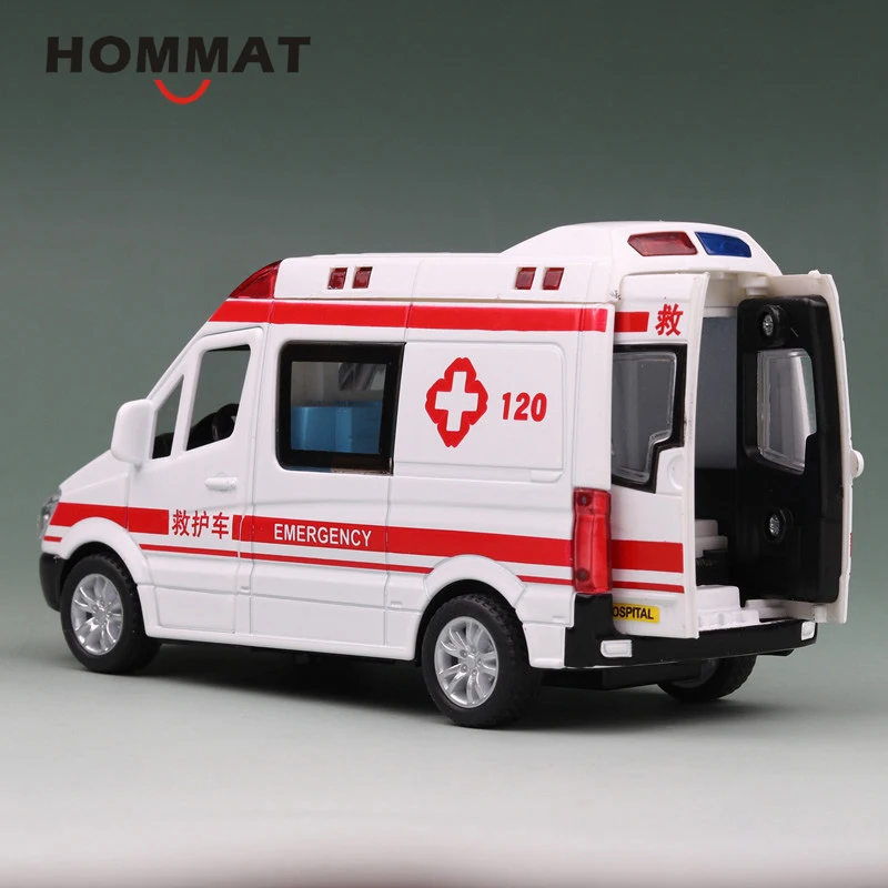 Модель автомобиля HOMMAT sixation 1:36 Sprinter 120 автомобиль скорой помощи литой Сплав
