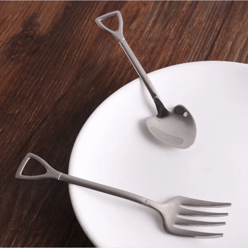 Набор детской посуды из нержавеющей стали с вилкой и ложкой|baby spoon fork|baby feedingfeeding |