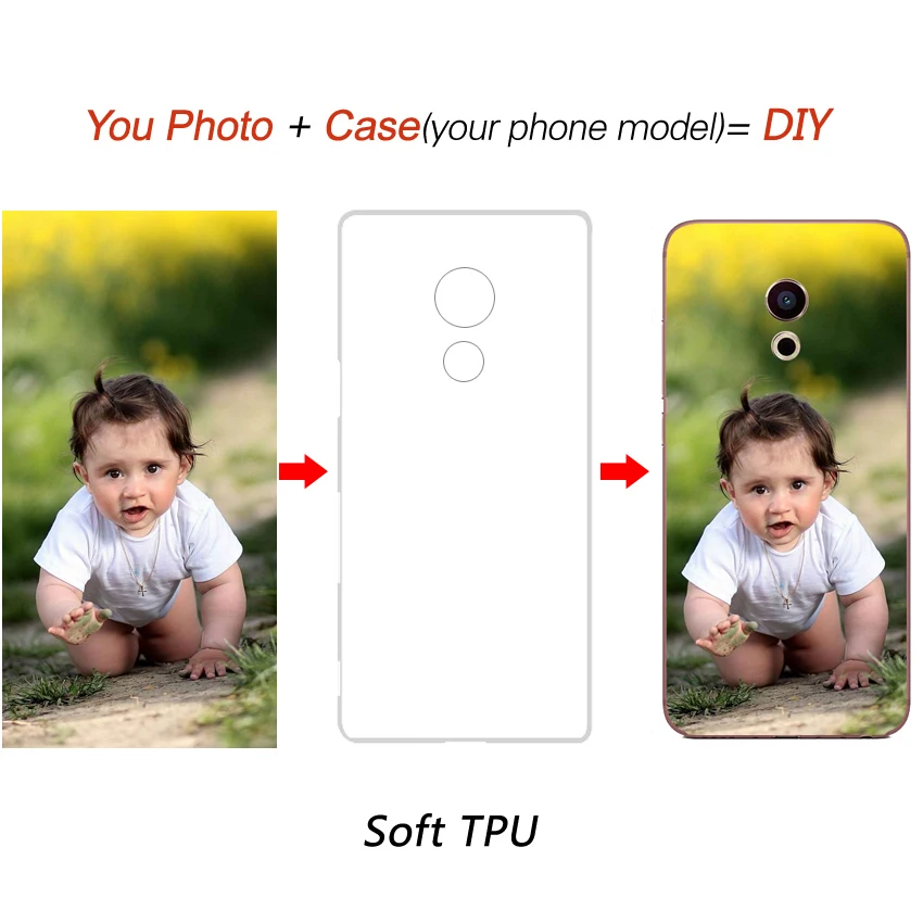 LPWZHMG DIY Фото заказной чехол для Mei zu Meilan Note 5 3 прозрачный ТПУ телефона мягкий 2 m1 E U10